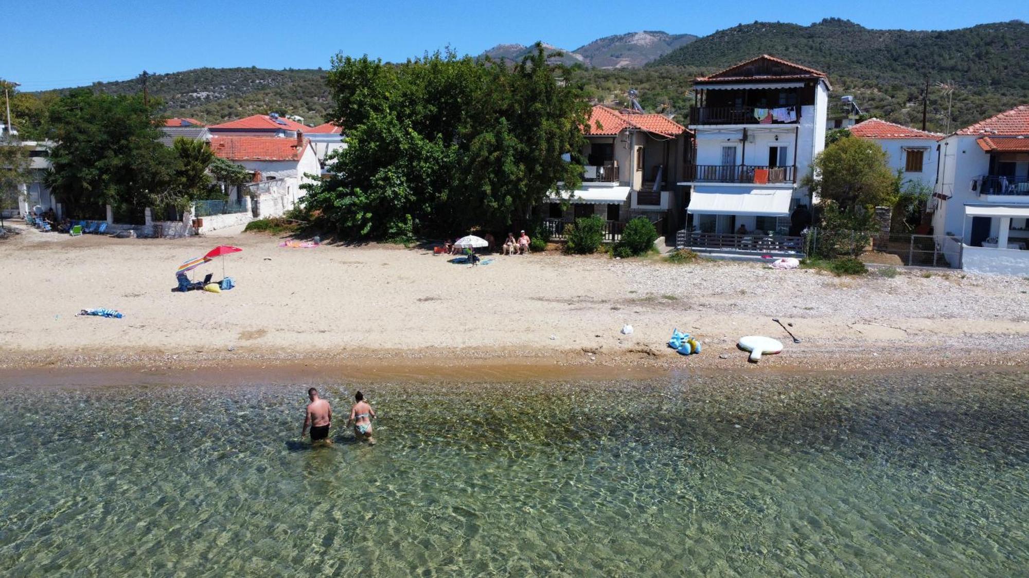 Beachfront Apartment Thassos Skála Kallirákhis Exteriér fotografie